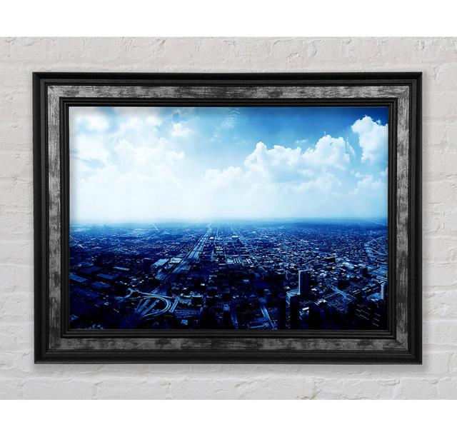 Chicago Blues - Picture Frame Art Prints Bright Star Size: 84.1cm H x 142.2cm W on Productcaster.