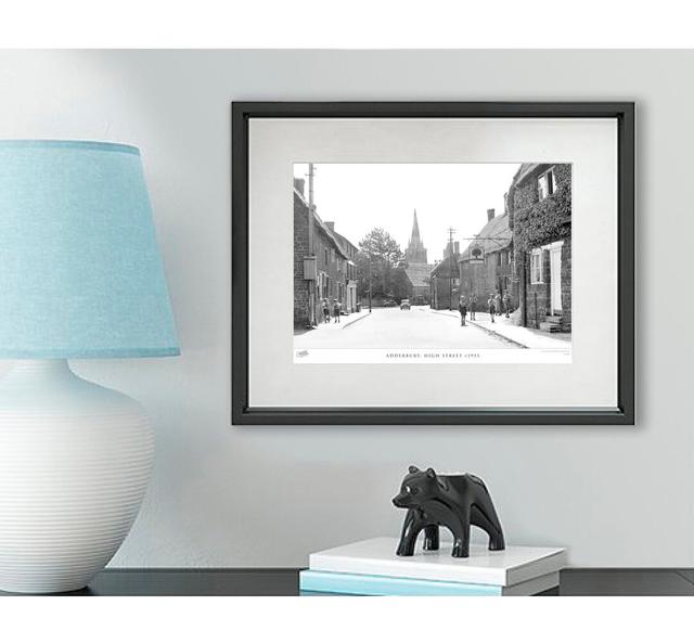 'Adderbury, High Street C1955' by Francis Frith - Picture Frame Photograph Print on Paper The Francis Frith Collection Size: 28cm H x 36cm W x 2.3cm D on Productcaster.