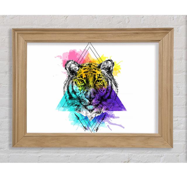 Tiger Paint Splat - Print Bright Star Size: 21cm H x 42cm W x 8cm D on Productcaster.