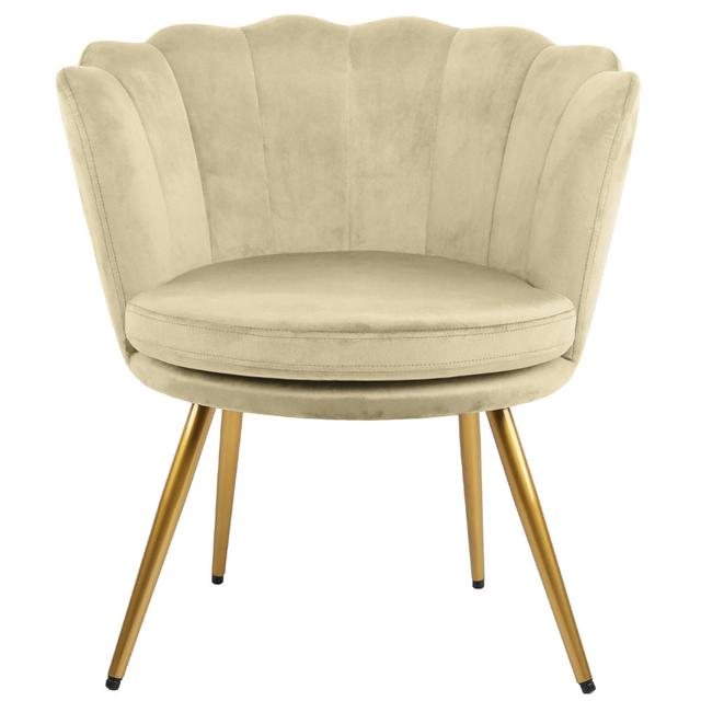 Octavius Tub Chair Fairmont Park Upholstery Colour: Light Beige on Productcaster.