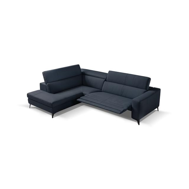 Almaraz-Gomez 2 - Piece Corner Sofa 17 Stories Reclining Type: With Foot Relax Machanism, Upholstery Colour: Smoke, Orientation: Left Hand Facing on Productcaster.