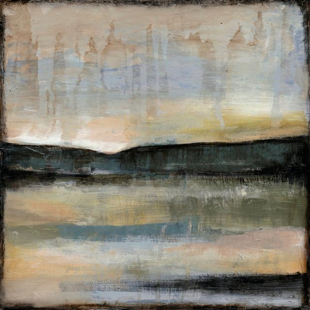 Misty Horizon I by Jennifer Goldberger - Wrapped Canvas Painting Metro Lane Size: 51cm H x 51cm W on Productcaster.