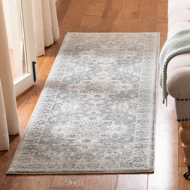 Nickelsville Grey/Beige Rug Bloomsbury Market Rug Size: Runner 62 x 240cm on Productcaster.