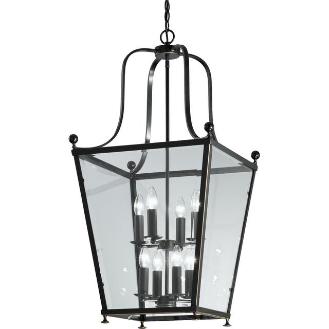 Giono 8-Light Lantern Pendant Marlow Home Co. Finish: Antique Bronze on Productcaster.