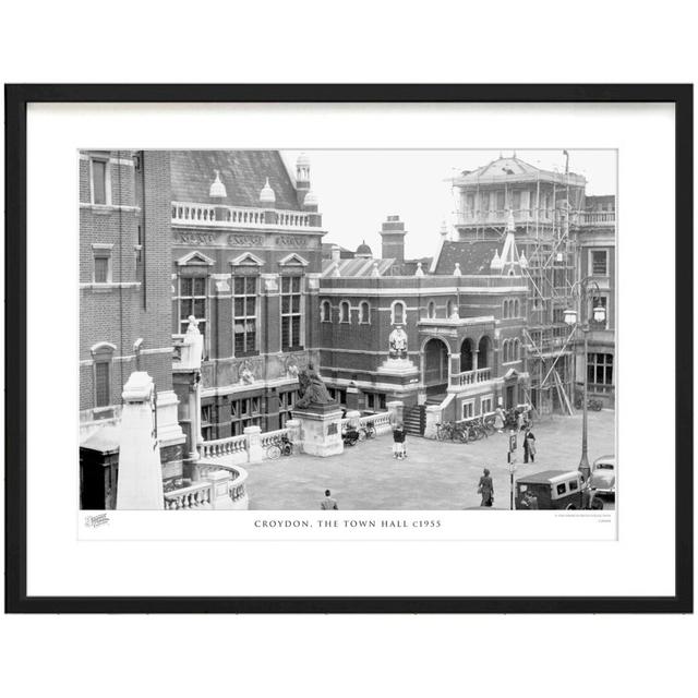 Croydon, the Town Hall C1955 by Francis Frith - Picture Frame Photograph Print on Paper The Francis Frith Collection Size: 28cm H x 36cm W x 2.3cm D on Productcaster.