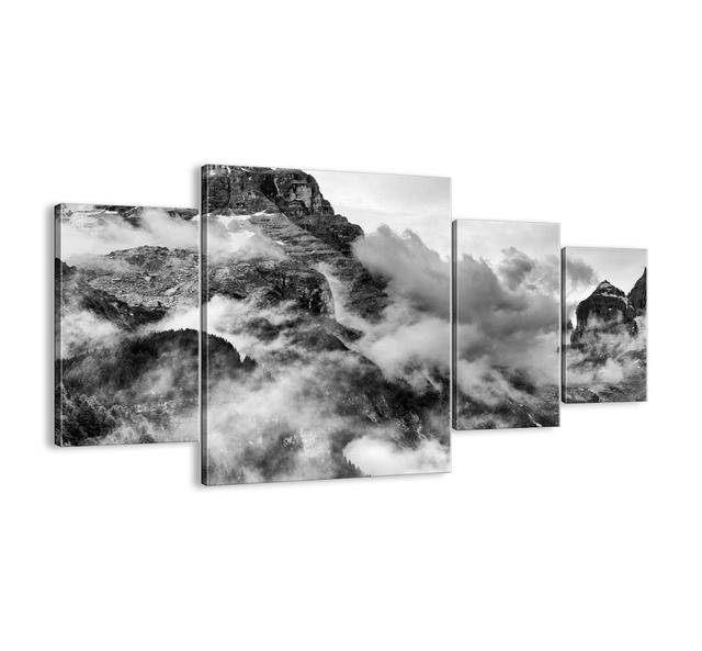 Beautiful and Cruel - 4 Piece Unframed Photograph Print Set on Canvas Union Rustic Size: 90cm H x 160cm W x 1.8cm D on Productcaster.