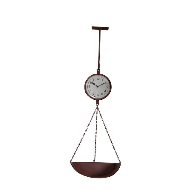 Walkerville Metal Wall Clock Brambly Cottage on Productcaster.