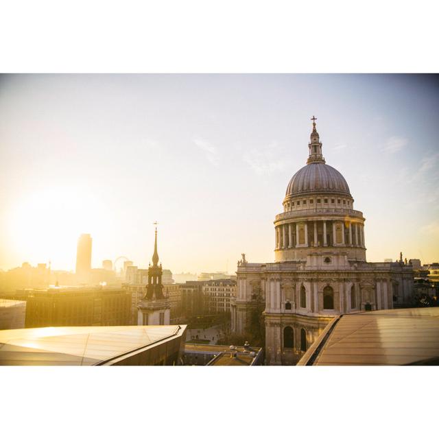 St Paul'S Cathedral by Marikaevelynphotography - Wrapped Canvas Photograph 17 Stories Size: 30cm H x 46cm W on Productcaster.