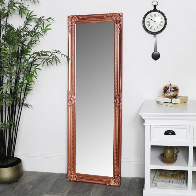 Gillam Floor Mirror Astoria Grand Finish: Copper on Productcaster.