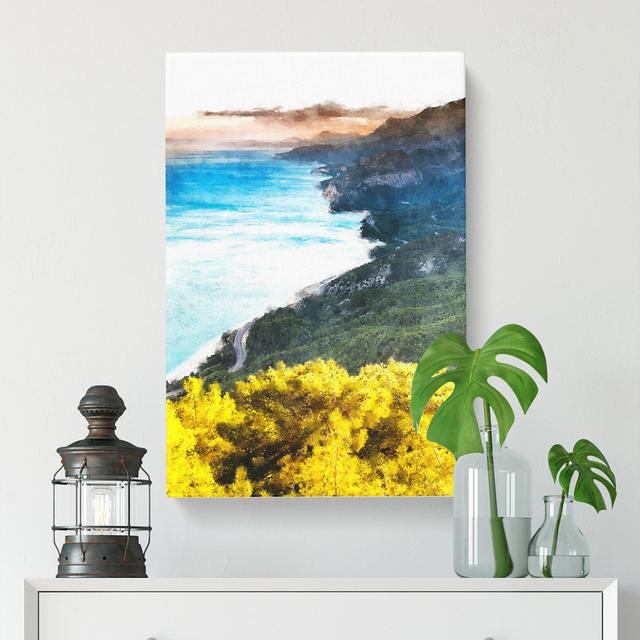 Antalya In Turkey - Wrapped Canvas Print East Urban Home Size: 50cm H x 35cm W x 3cm D on Productcaster.