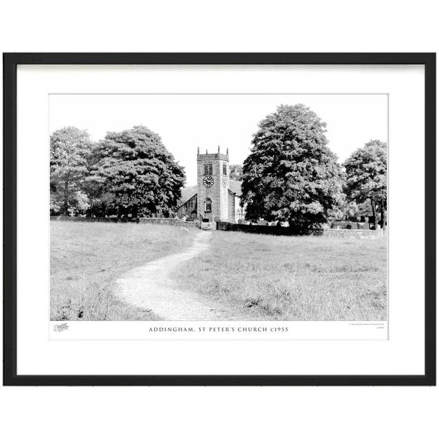 'Addingham, St Peters Church C1955' - Picture Frame Photograph Print on Paper The Francis Frith Collection Size: 60cm H x 80cm W x 2.3cm D on Productcaster.