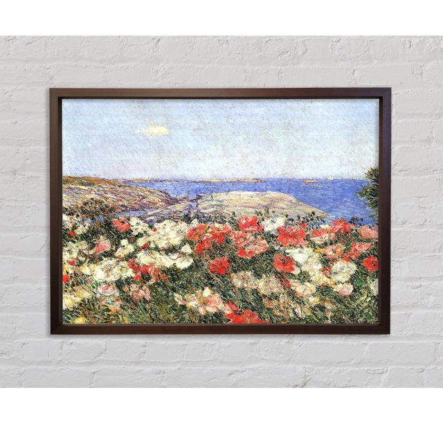 Poppies On The Isles Of Shoals by Childe Hassam - Single Picture Frame Art Prints on Canvas Bright Star Size: 59.1cm H x 84.1cm W x 3.3cm D on Productcaster.