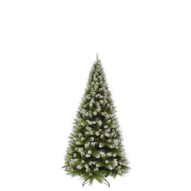 Extra Full Green Pine Christmas Tree The Seasonal Aisle Size: 155cm H on Productcaster.