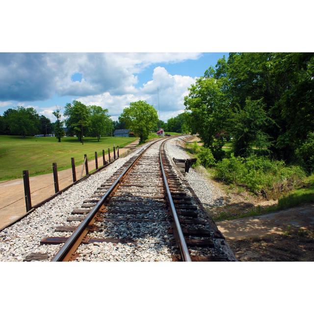 Mississippi Railroad Trestle - Wrapped Canvas Print 17 Stories Size: 61cm H x 91cm W on Productcaster.