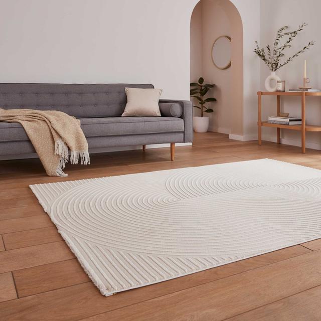 Atward Cream Area Rug Brayden Studio Rug Size: Rectangle 120 x 170cm on Productcaster.