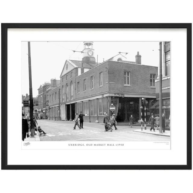 Uxbridge, Old Market Hall C1950 by Francis Frith - Single Picture Frame Print The Francis Frith Collection Size: 28cm H x 36cm W x 2.3cm D on Productcaster.