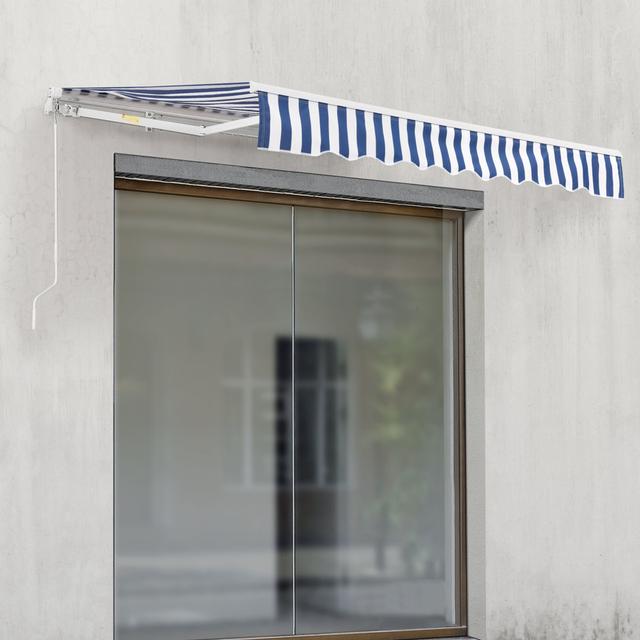 Aliyahmarie 3m W x D 2.5m Retractable Patio Awning Dakota Fields on Productcaster.