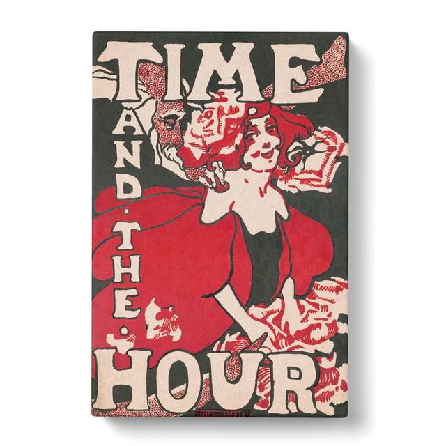 Time and the Hour by Ethel Reed - Wrapped Canvas Graphic Art East Urban Home Size: 50cm H x 35cm W x 3cm D on Productcaster.