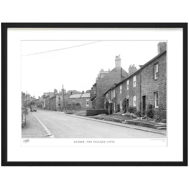 'Acomb, the Village C1955' - Picture Frame Photograph Print on Paper The Francis Frith Collection Size: 45cm H x 60cm W x 2.3cm D on Productcaster.