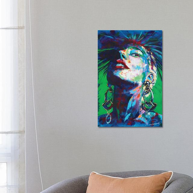 Lady Gaga II by Tadaomi Kawasaki - Wrapped Canvas Gallery-Wrapped Canvas Giclée Rosdorf Park Size: 66.04cm H x 45.72cm W x 1.905cm D on Productcaster.