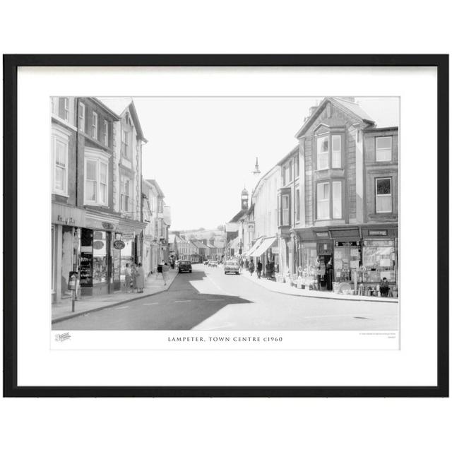 'Lampeter, Town Centre C1960' by Francis Frith - Picture Frame Photograph Print on Paper The Francis Frith Collection Size: 45cm H x 60cm W x 2.3cm D on Productcaster.