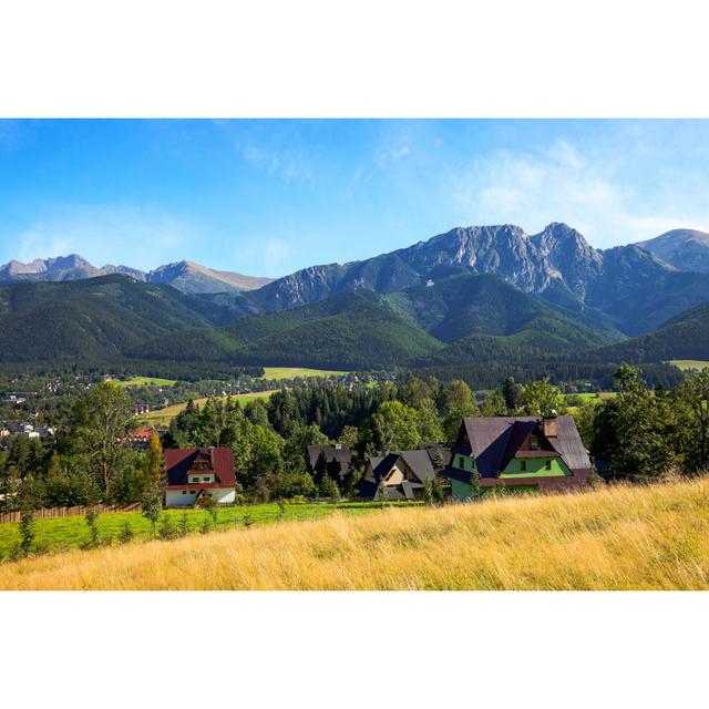 View Of Giewont Mountain - Wrapped Canvas Print Alpen Home Size: 30cm H x 46cm W on Productcaster.