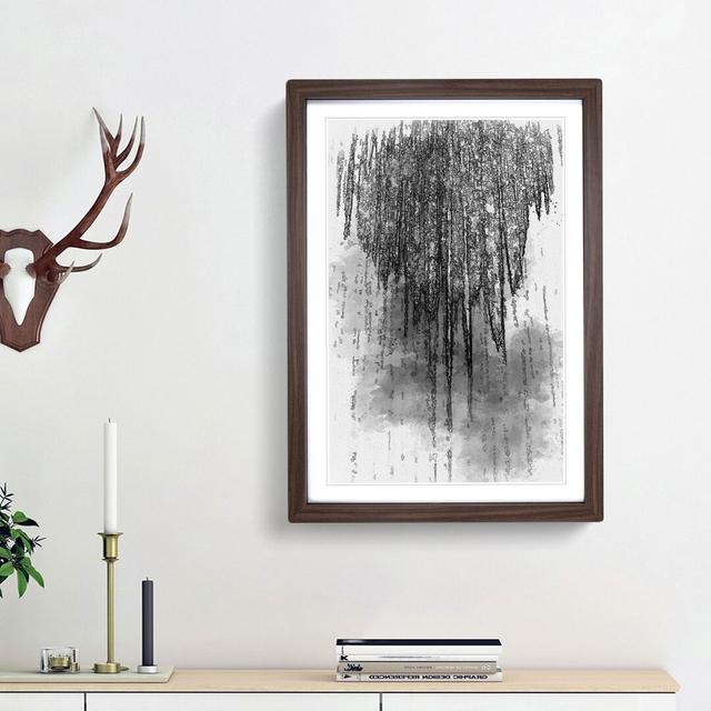 Cascade of Light in Abstract - Picture Frame Graphic Art Print East Urban Home Frame Option: Walnut Framed, Size: 87cm H x 62cm W x 2cm D on Productcaster.