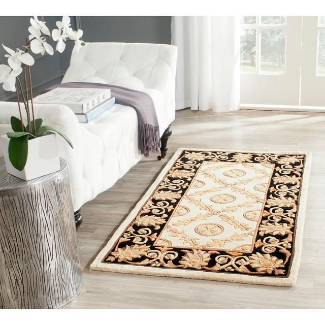 Lyster Oriental Hand Woven Area Rug Bloomsbury Market Rug Size: Rectangle 121 x 182cm on Productcaster.