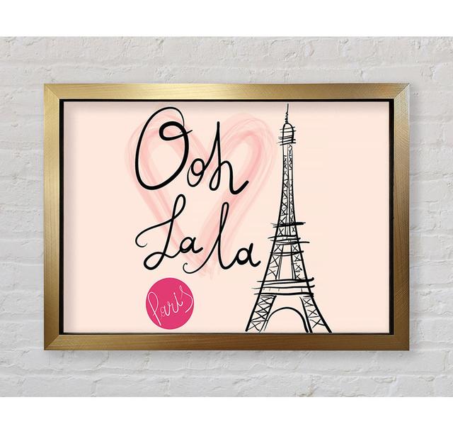 Eiffel Tower Chic 11 - Single Picture Frame Art Prints Bright Star Size: 59.7cm H x 84.1cm W x 3.4cm D on Productcaster.