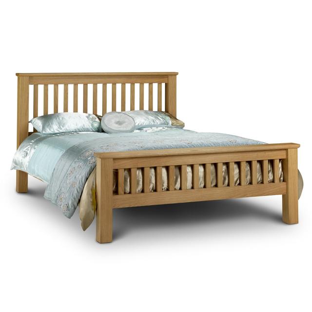 Delmor Panel Bed with Mattress Rosalind Wheeler Size: Kingsize (5') on Productcaster.