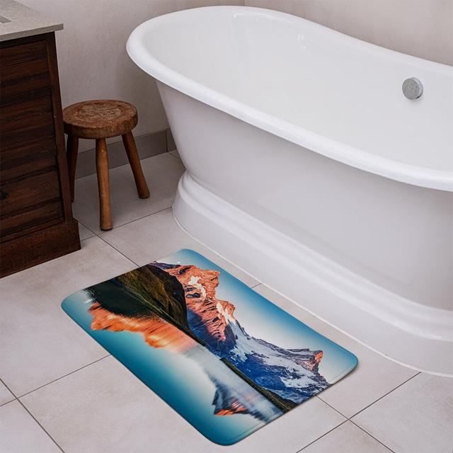 Donta Rectangle Bath Mat East Urban Home on Productcaster.