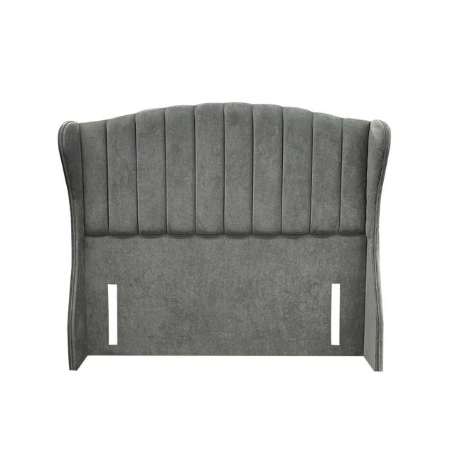 Bodden Headboard Mercer41 Upholstery: Velvet, Size: Kingsize (5') on Productcaster.