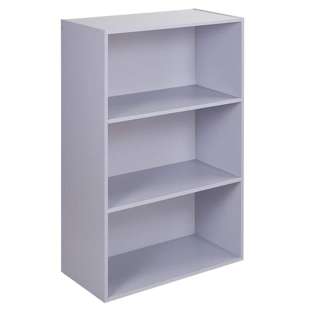 Lily-Maye Bookcase Ebern Designs Colour: Grey on Productcaster.