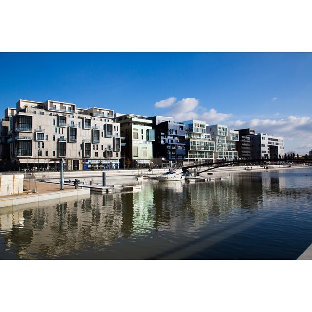 La Confluence Waterfront in Lyon by Nicolas Trezeguet - Wrapped Canvas Photograph 17 Stories Size: 30cm H x 46cm W on Productcaster.