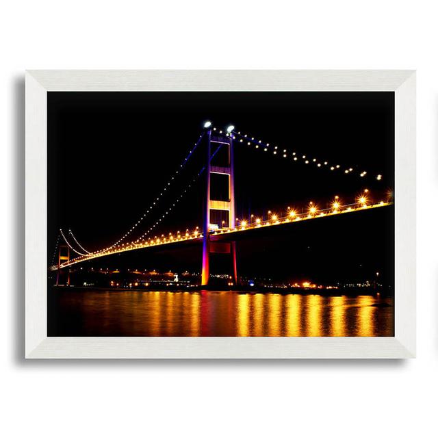 San Francisco Bridge Reflections - Single Picture Frame Art Prints Latitude Run Size: 42cm H x 59.7cm W on Productcaster.