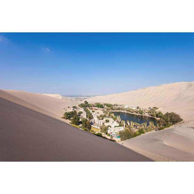 Huacachina Desert Dunes - Wrapped Canvas Photograph 17 Stories Size: 61cm H x 91cm W on Productcaster.