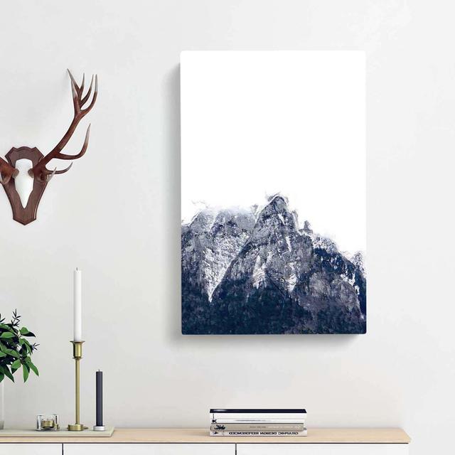 Bucegi Mountains in Romania - Wrapped Canvas Painting Print East Urban Home Size: 50cm H x 35cm W x 3cm D on Productcaster.