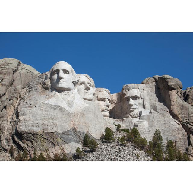 Mount Rushmore - Wrapped Canvas Photograph Union Rustic Size: 48"H x 48"W on Productcaster.