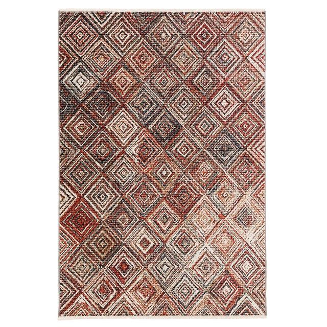 Domina Flatweave Brown Rug Bloomsbury Market Rug Size: Rectangle 120 x 170cm on Productcaster.