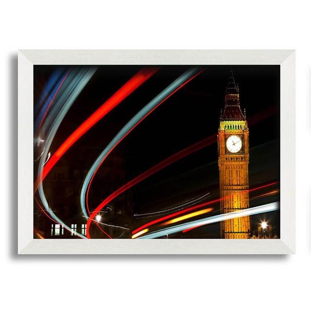 England London Big Ben - Single Picture Frame Art Prints Metro Lane Size: 42cm H x 59.7cm W on Productcaster.