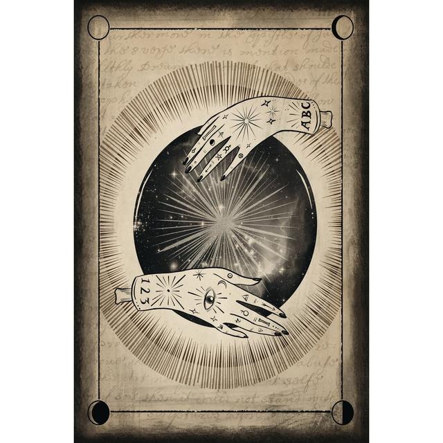 Fortune Tarot I by Victoria Borges - Wrapped Canvas Graphic Art Latitude Vive Size: 76cm H x 51cm W on Productcaster.