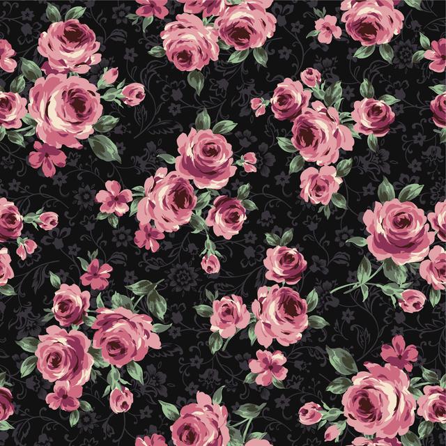 Rickardsville Rose by Daikokuebisu - Print ClassicLiving Size: 122cm H x 122cm W x 3.8cm D on Productcaster.