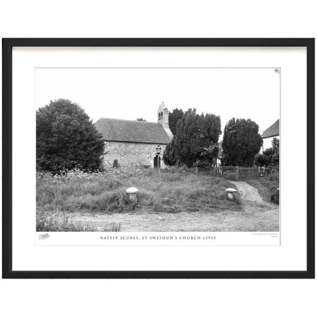 Nately Scures, St Swithun's Church C1955 by Francis Frith - Single Picture Frame Print The Francis Frith Collection Size: 45cm H x 60cm W x 2.3cm D on Productcaster.