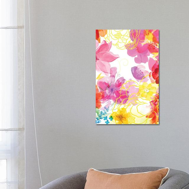 Blossoms In The Sun V by Delores Naskrent - Wrapped Canvas Gallery-Wrapped Canvas Giclée ClassicLiving Size: 66cm H x 45.7cm W x 3.8cm D on Productcaster.