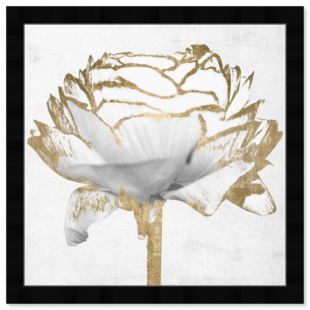 Floral And Botanical Peony Flower by Oliver Gal - Print Oliver Gal Size: 50.8cm H x 50.8cm W, Frame Colour: Black Framed on Productcaster.