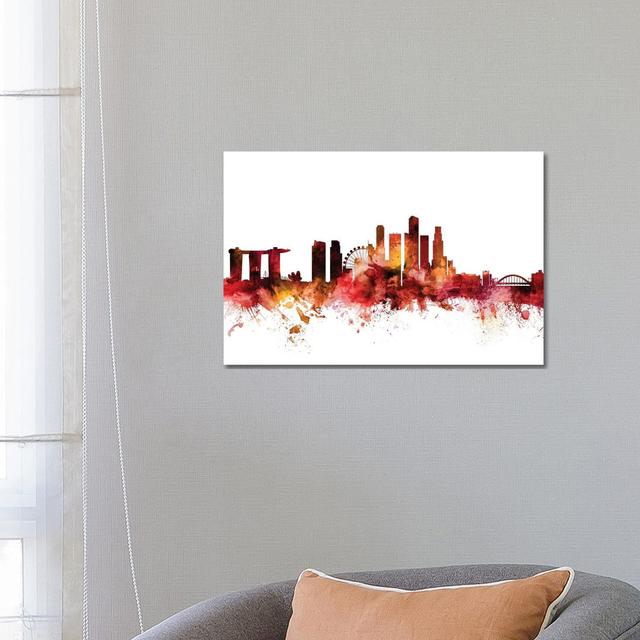 Sydney, Australia Skyline by Michael Tompsett - Wrapped Canvas Art Prints Latitude Run Size: 45.72cm H x 66.04cm W x 3.81cm D on Productcaster.