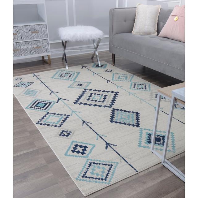 Still Power Loom Beige Rug CosmoLiving by Cosmopolitan Rug Size: Rectangle 152 x 213cm on Productcaster.