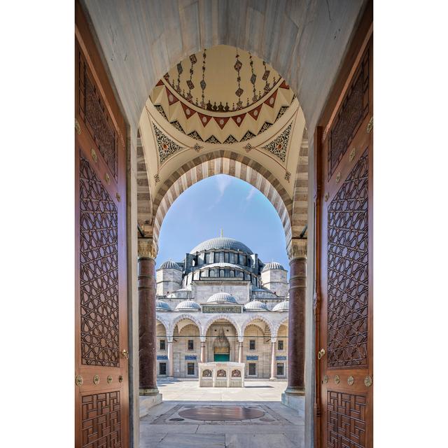 The Suleymaniye Mosque, Istanbul, Turkey Ebern Designs Size: 30cm H x 20cm W on Productcaster.