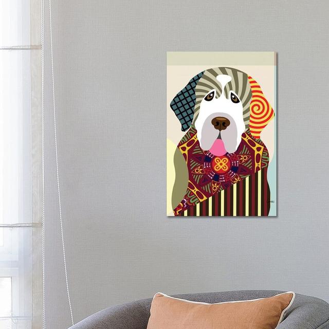 Clumber Spaniel by Lanre Studio - Wrapped Canvas Gallery-Wrapped Canvas Giclée ClassicLiving Size: 66.04cm H x 45.72cm W x 3.81cm D on Productcaster.