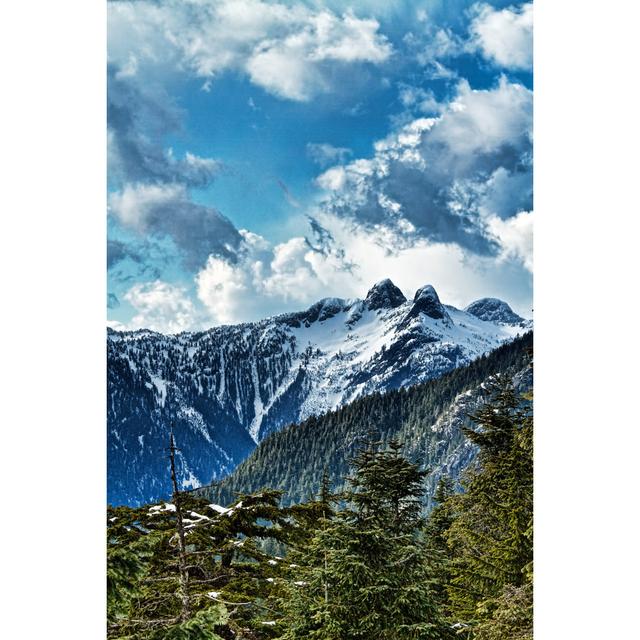 Grouse Mountain by J Pavlish - Wrapped Canvas Photograph Alpen Home Size: 30cm H x 20cm W on Productcaster.